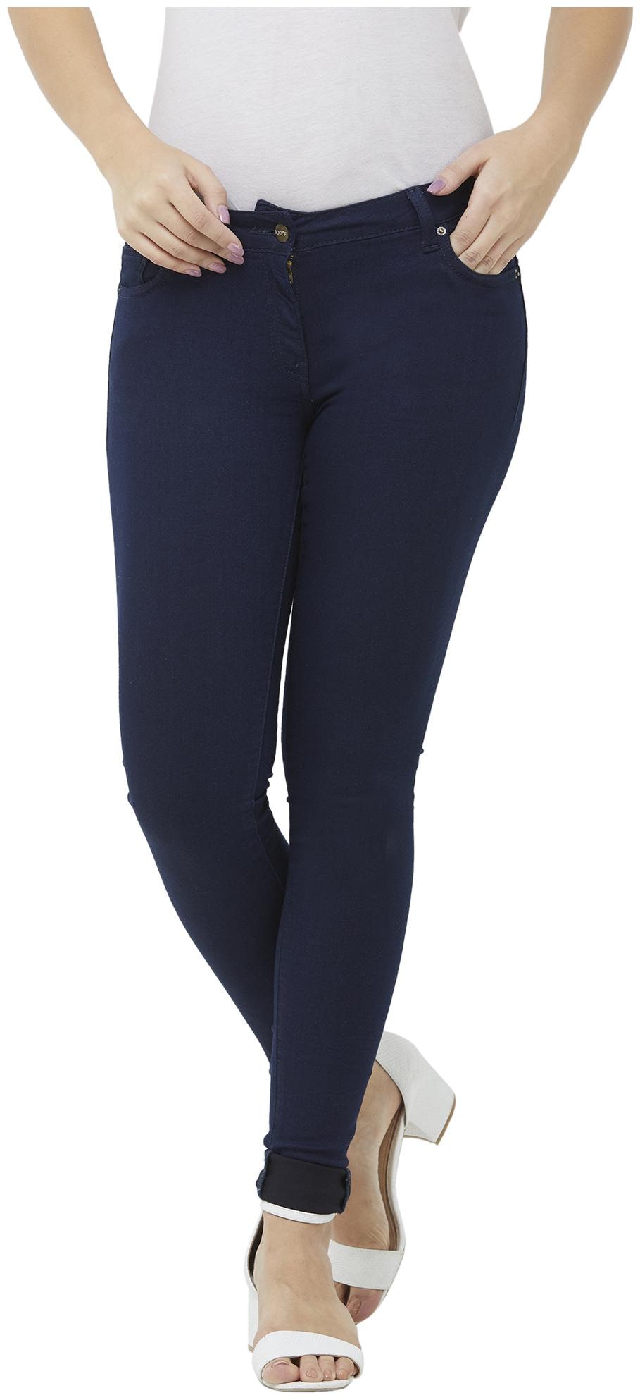 

109 F Women Blue Slim fit Jeans