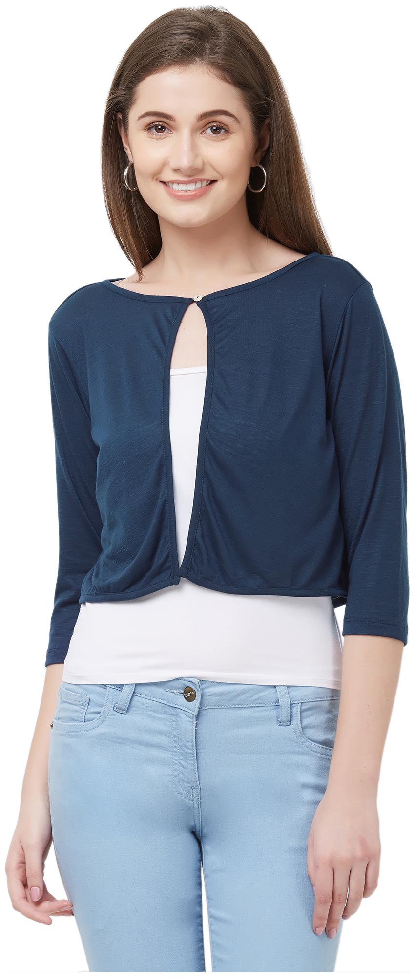 

109 F Women Shrug - Blue