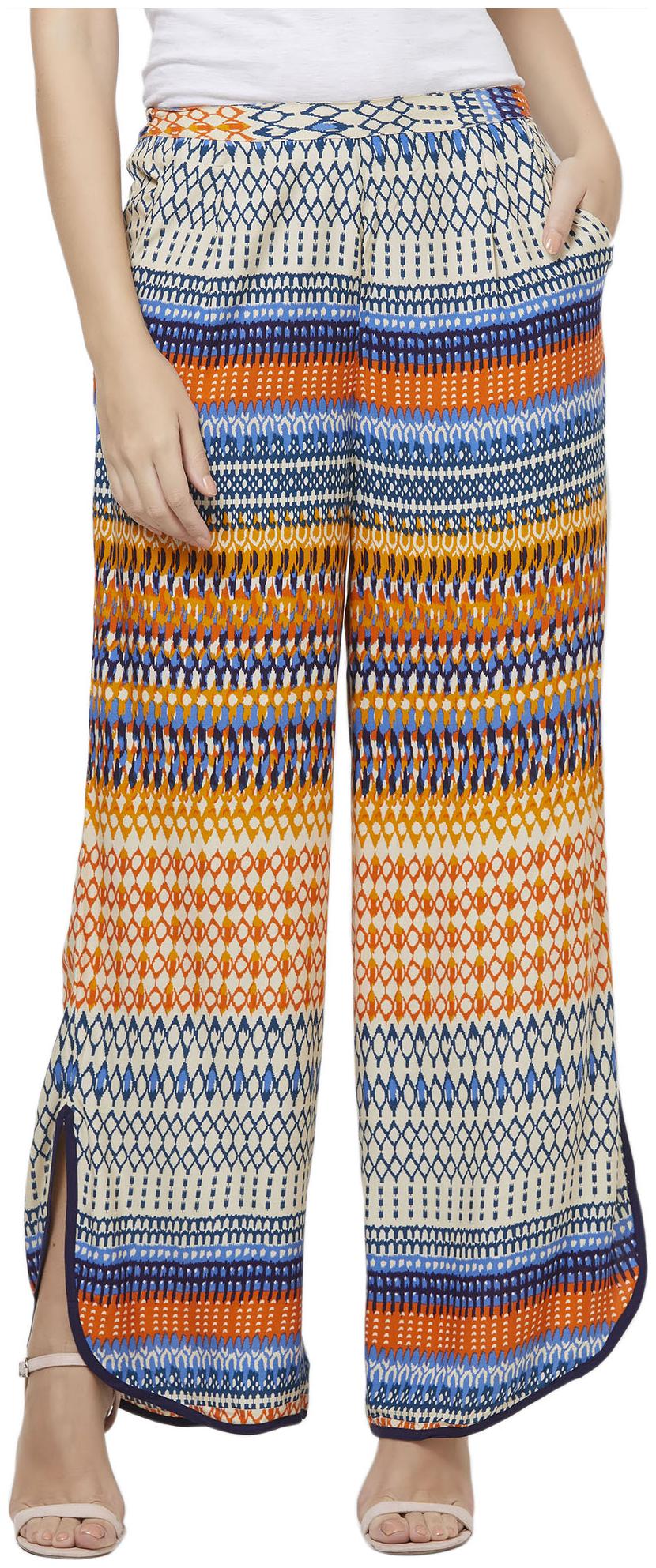 

109 F Viscose Printed Palazzo-Multi