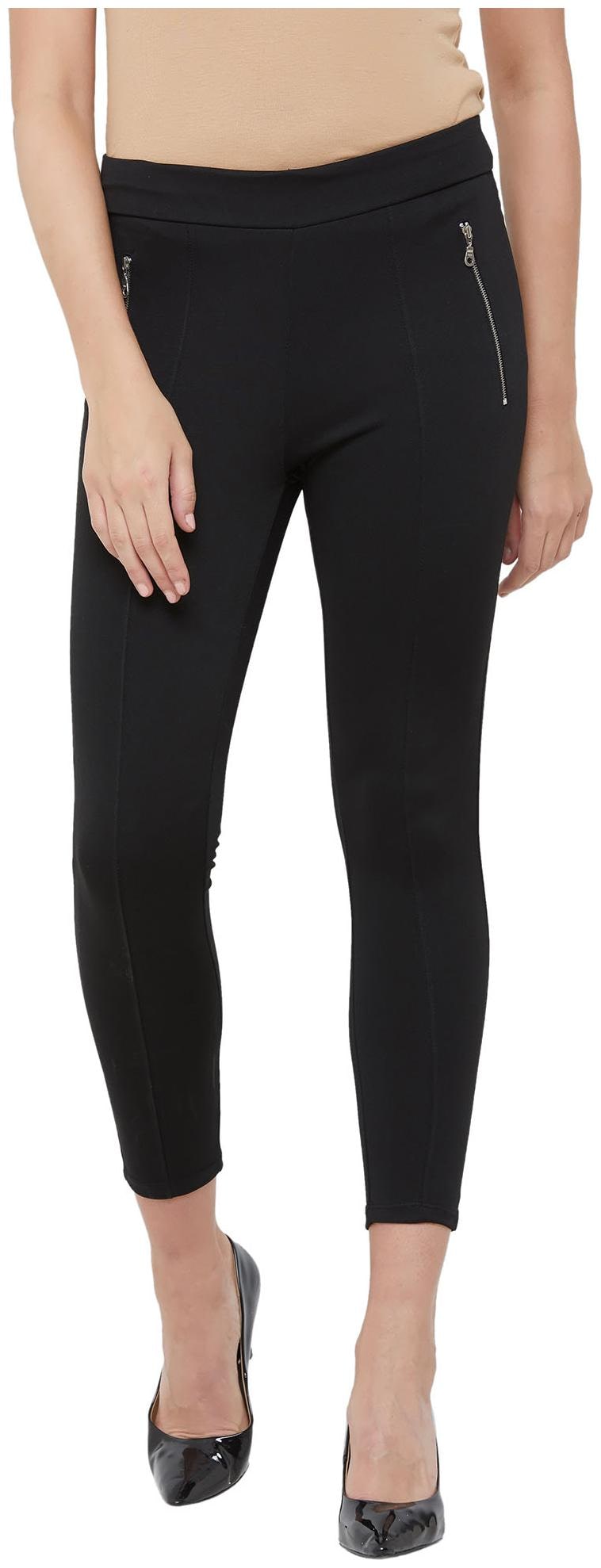 

109 F Women Black Slim fit Jegging