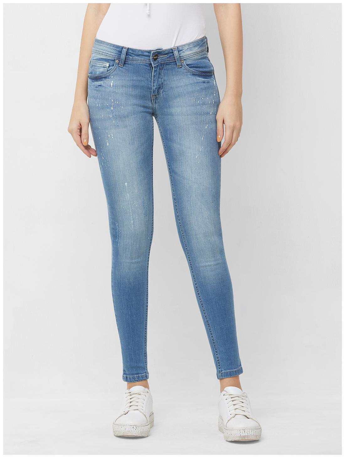 

109 F Women Blue Slim fit Jeans