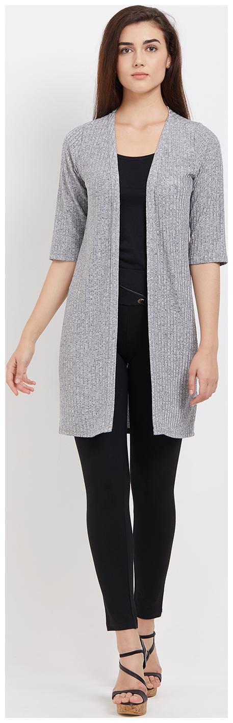 109F Women Shrug - Grey