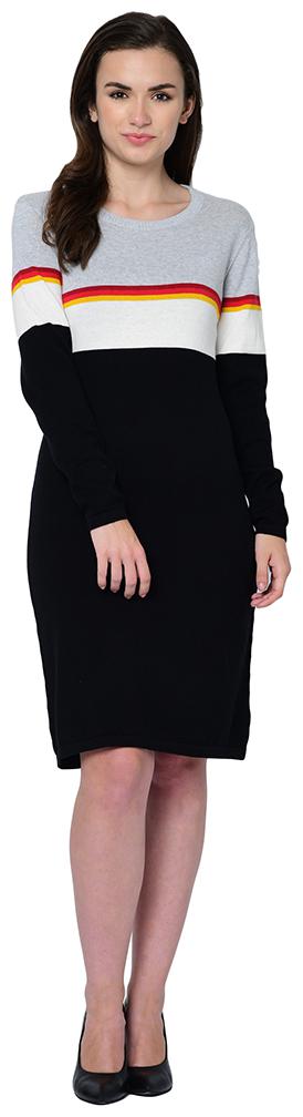 

2BMe Multi Colorblocked Bodycon dress