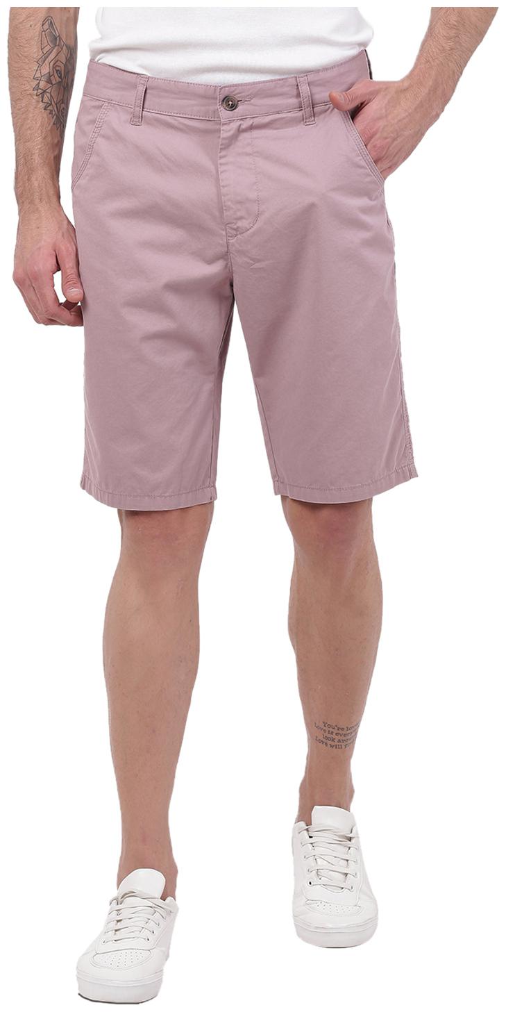 

2BMe Men Pink Slim Fit Regular Shorts