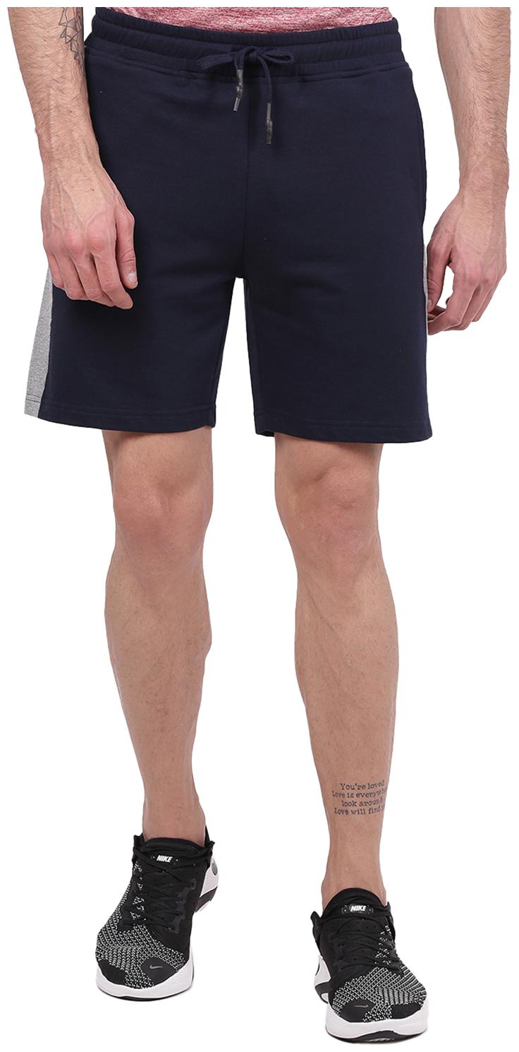 

2BMe Men Navy Blue Regular Fit Regular Shorts