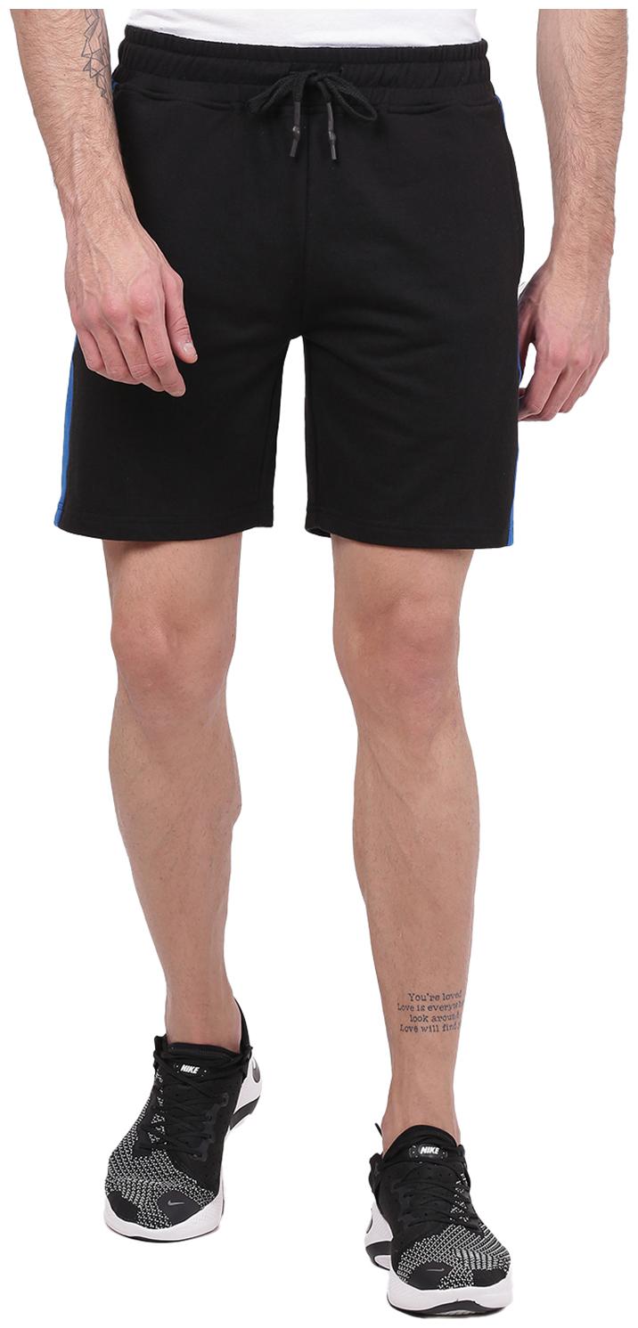 

2BMe Men Black Regular Fit Regular Shorts