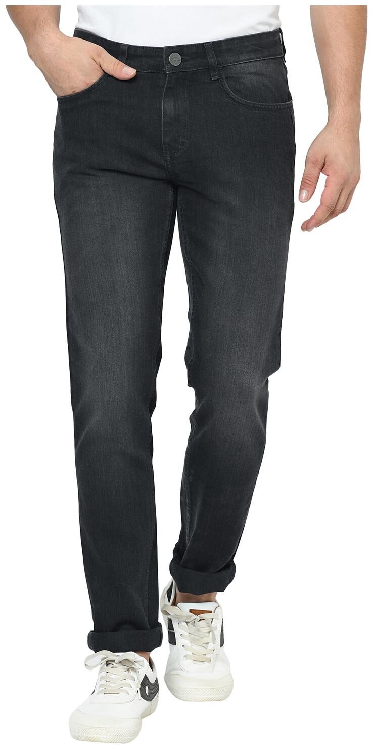 

2BMe Men Black Slim Fit Jeans