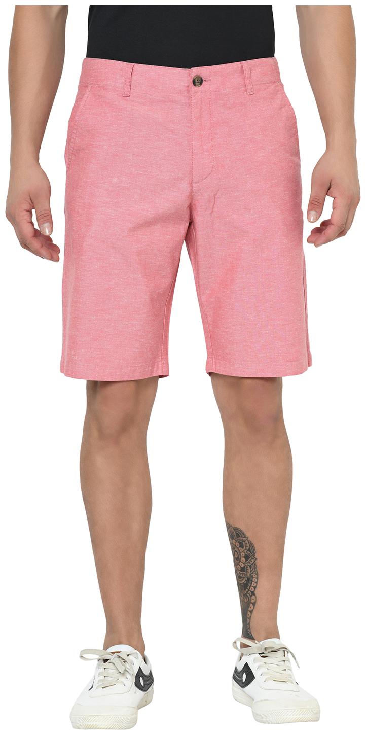 

2BMe Men Pink Regular Fit Regular Shorts