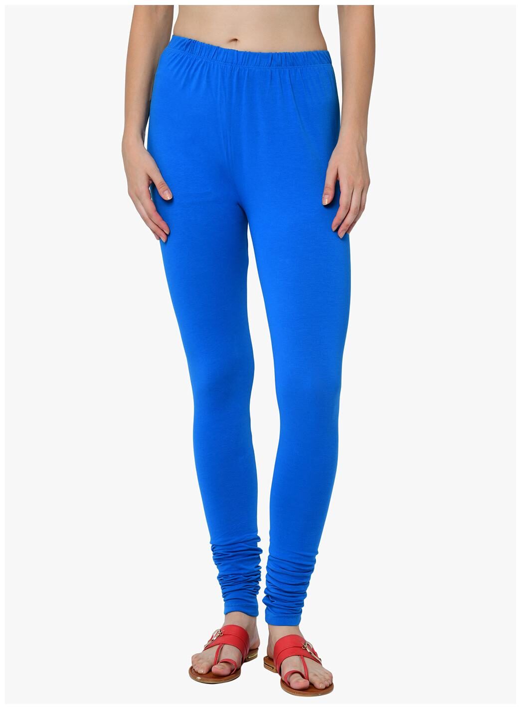 

2BMe Cotton Churidar - Blue