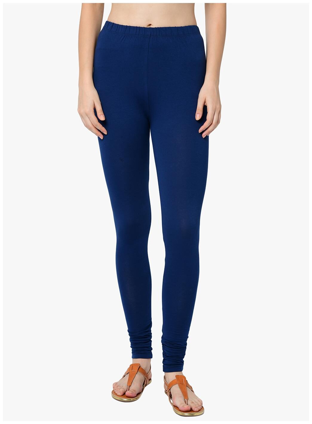 

2BMe Cotton Churidar - Blue