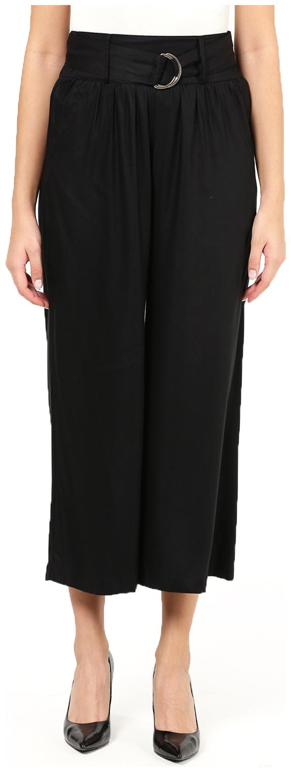 

2Bme Women Black Solid Trouser