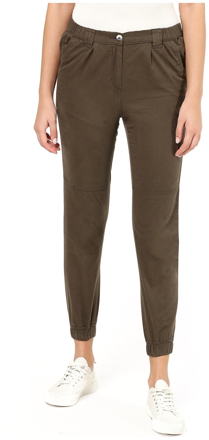 

2Bme Women Green Solid Trouser