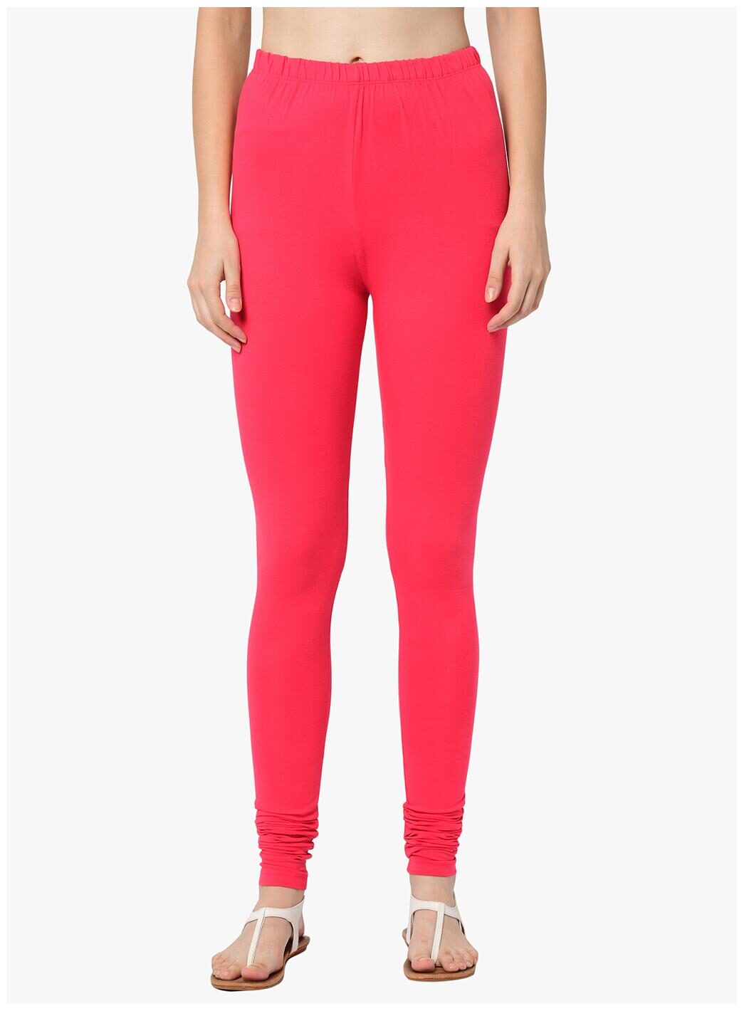 

2BMe Cotton Churidar - Pink