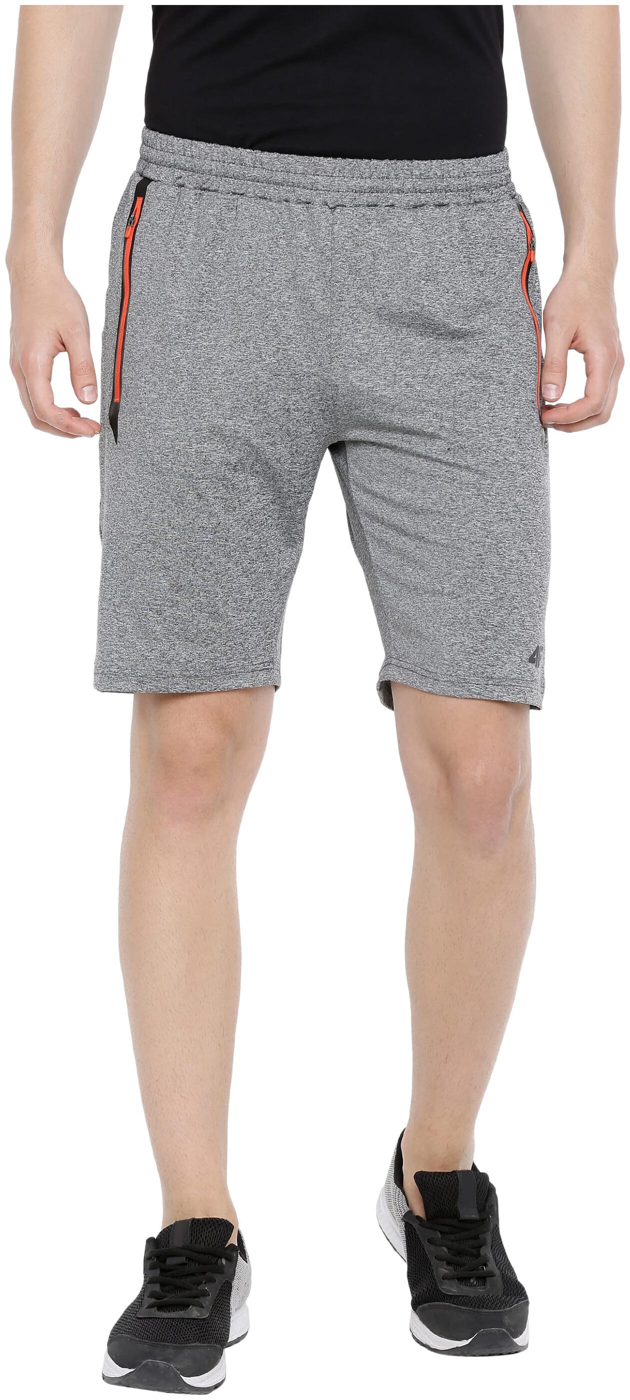

4F Polyester Shorts For Men (Grey)