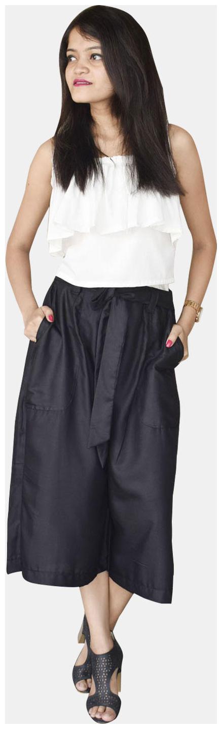 

Rajkumari dress up like a princess Solid Romper - Black White