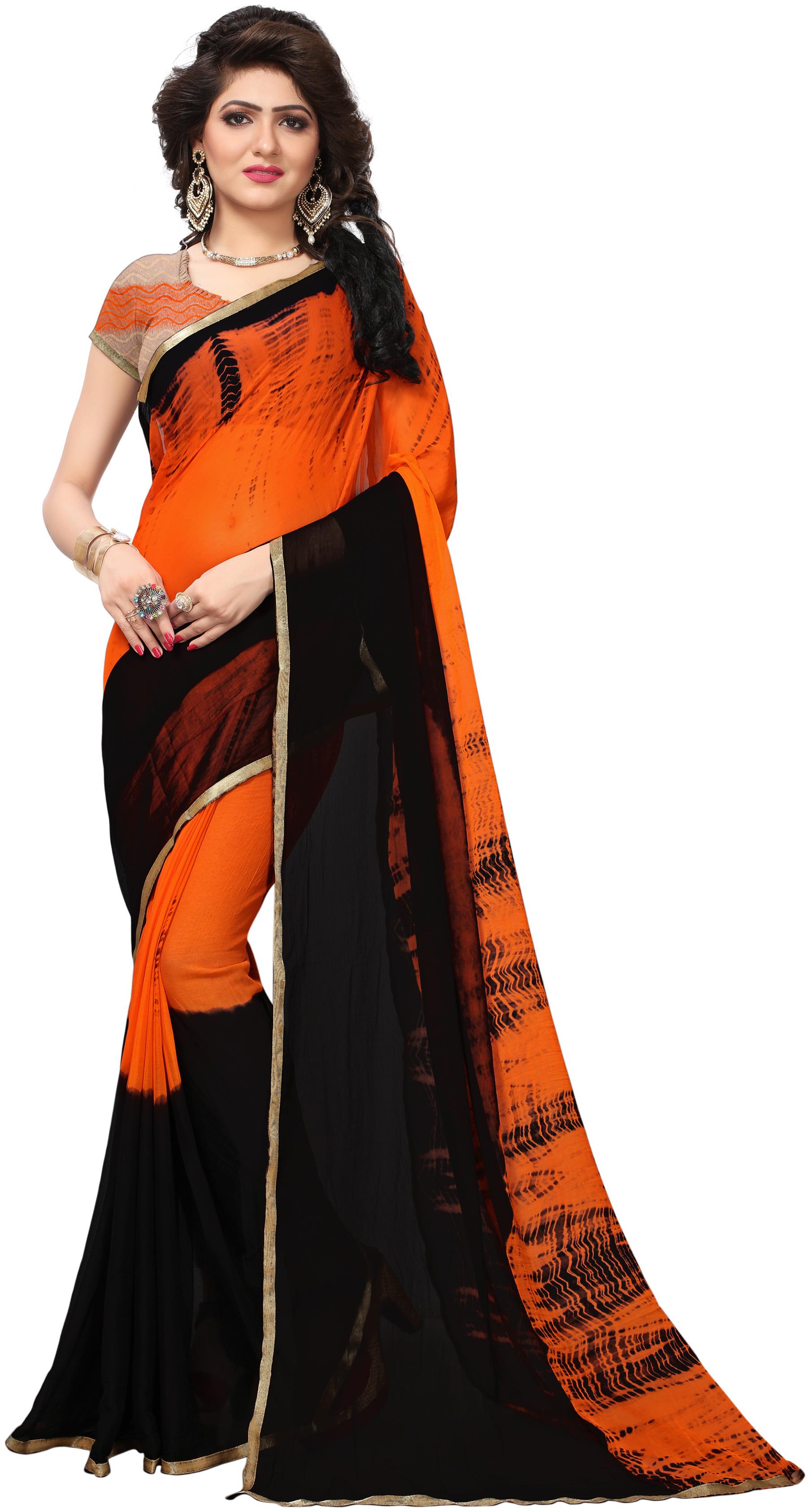 

A To Z Cart Chiffon Multi Saree