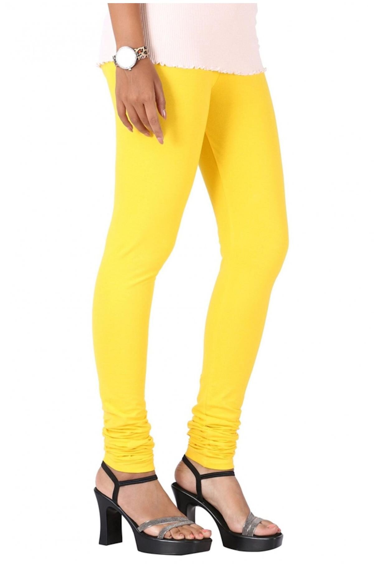 

AAICO Yellow Leggings for Women