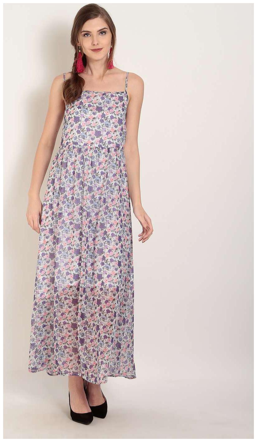 

Abiti Bella Multi Floral Fit flare dress