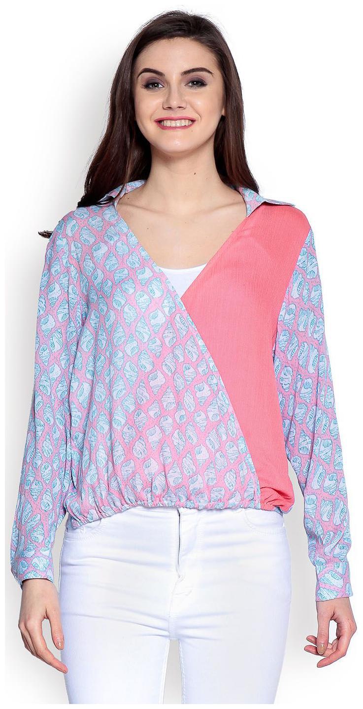 

Abiti Bella Women Solid A-line top - Pink