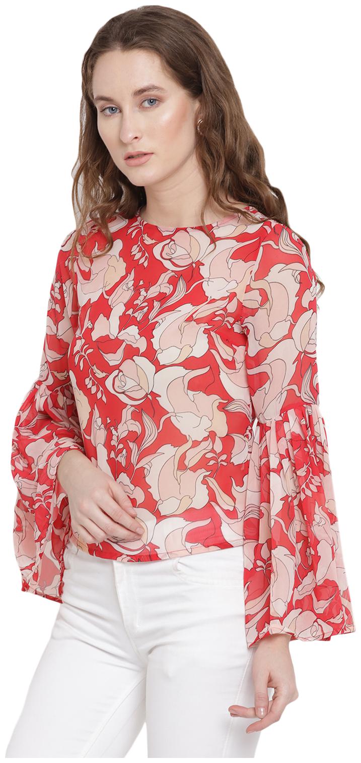 

Abiti Bella Women Floral Regular top - Red
