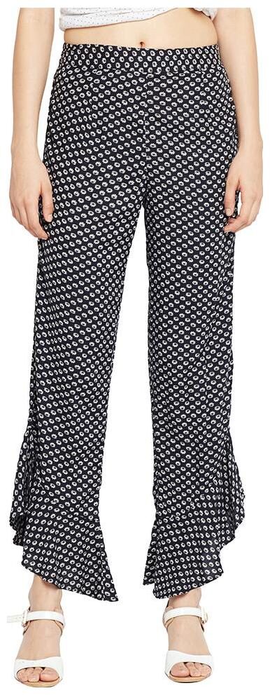

OXOLLOXO Women Black Regular fit Regular trousers