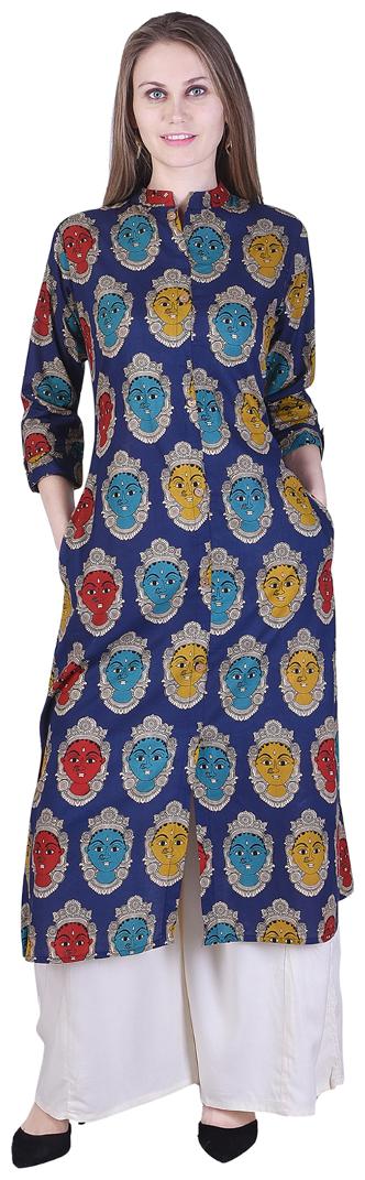 

Adesa Women s Rayon Straight Kurti with Palazzo