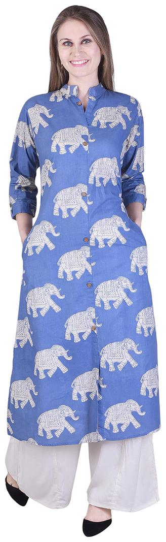 

Adesa Women s Rayon Straight Kurti with Palazzo