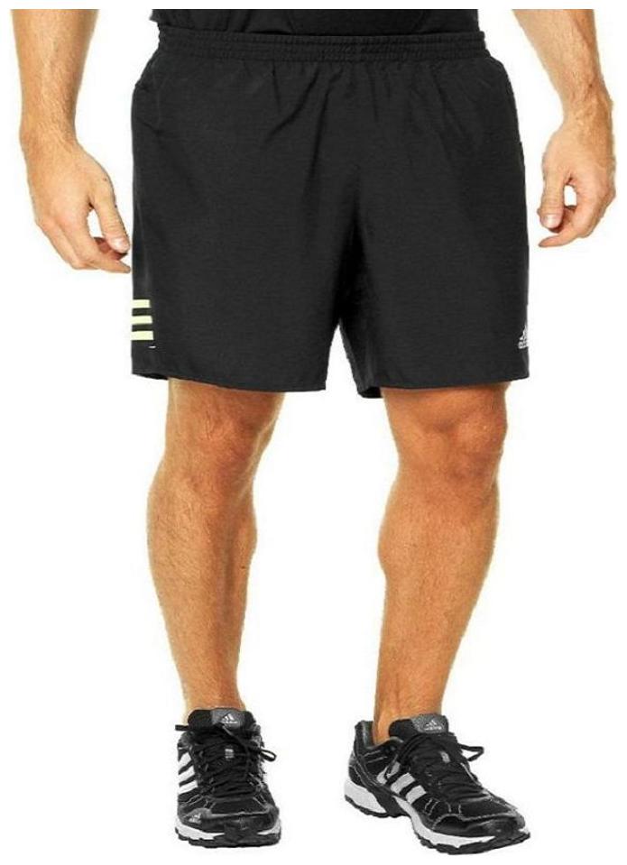 

Adidas Black Polyester Running Shorts