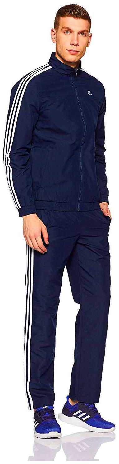 

Adidas Men Navy Blue Solid Regular Fit Track Suit