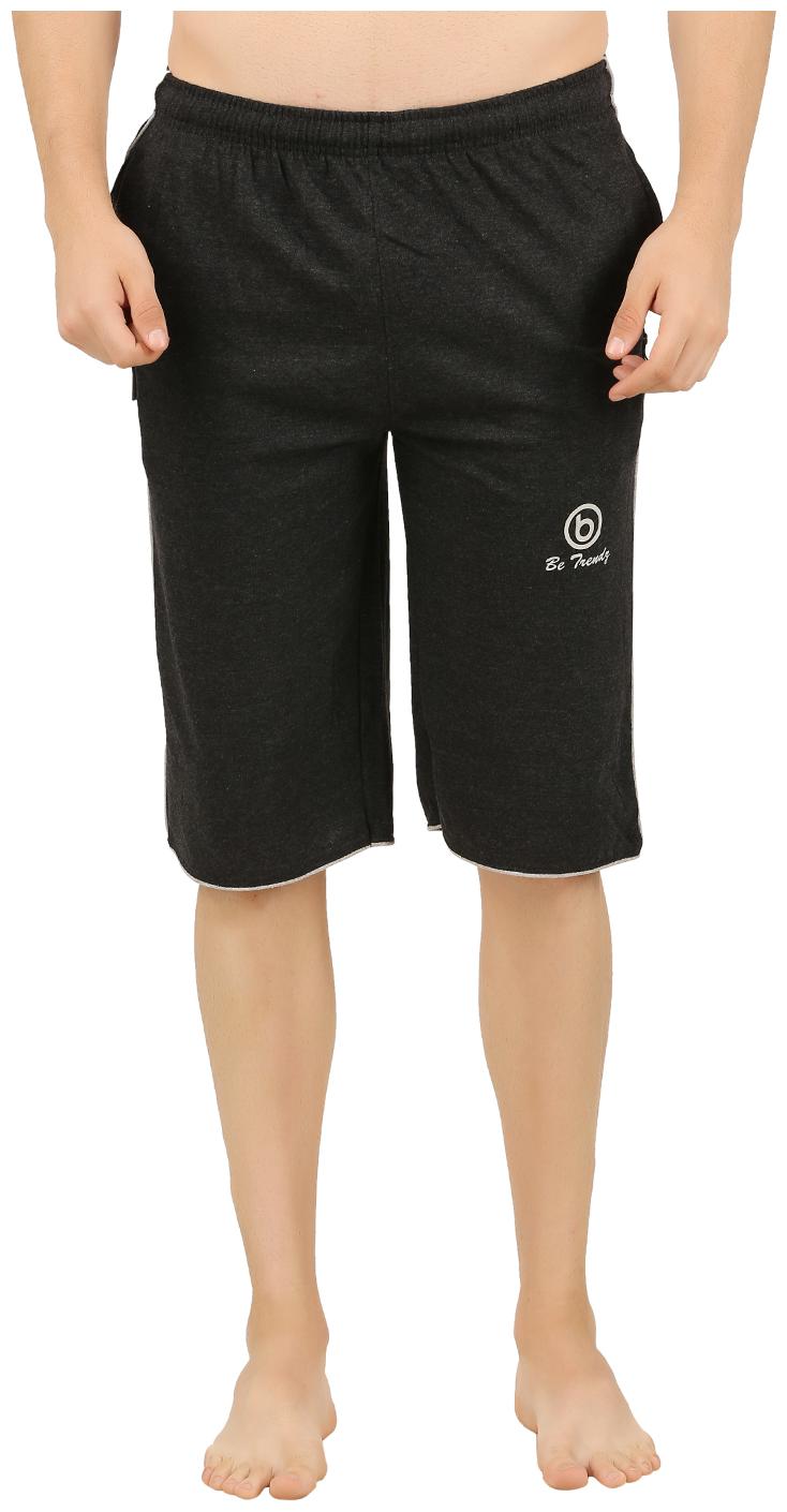 

ADS COLLECTIONS Men Black Regular Fit Regular Shorts