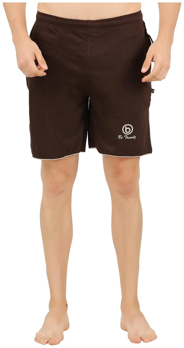 

ADS COLLECTIONS Men Brown Regular Fit Regular Shorts
