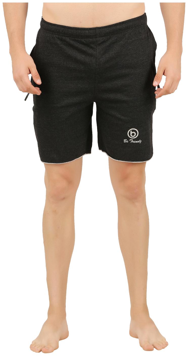

ADS COLLECTIONS Men Black Regular Fit Regular Shorts
