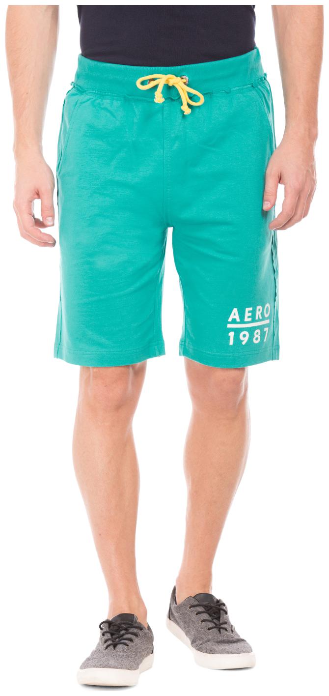 

Aeropostale Men Green Regular Fit Regular Shorts