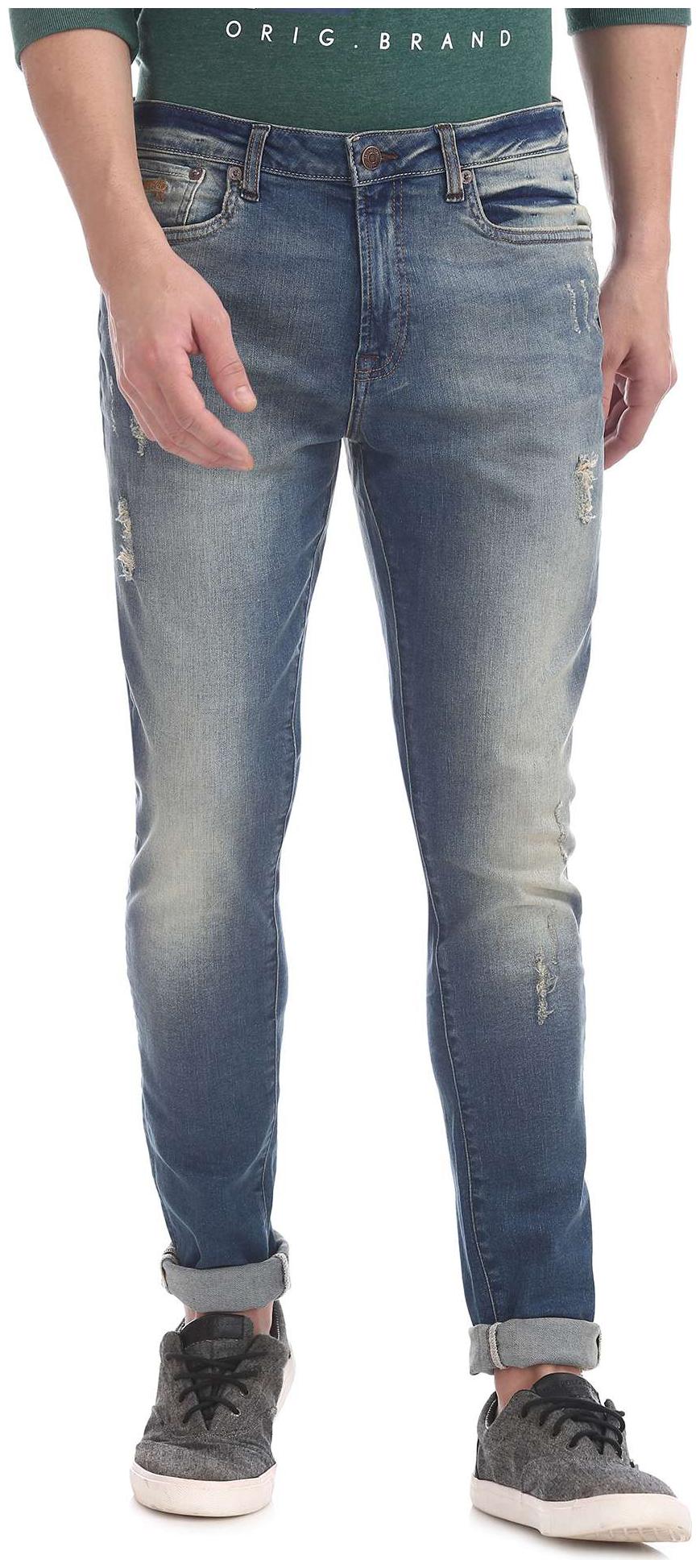 

Aeropostale Men Blue Skinny Fit Jeans