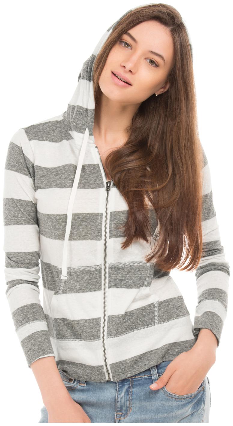 

Aeropostale Women Solid Hoodie - White