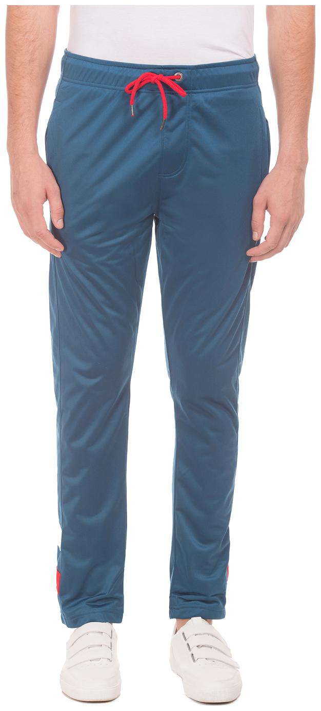 

Aeropostale Blue Polyester Drawstring Waist Contrast Trim Track Pants