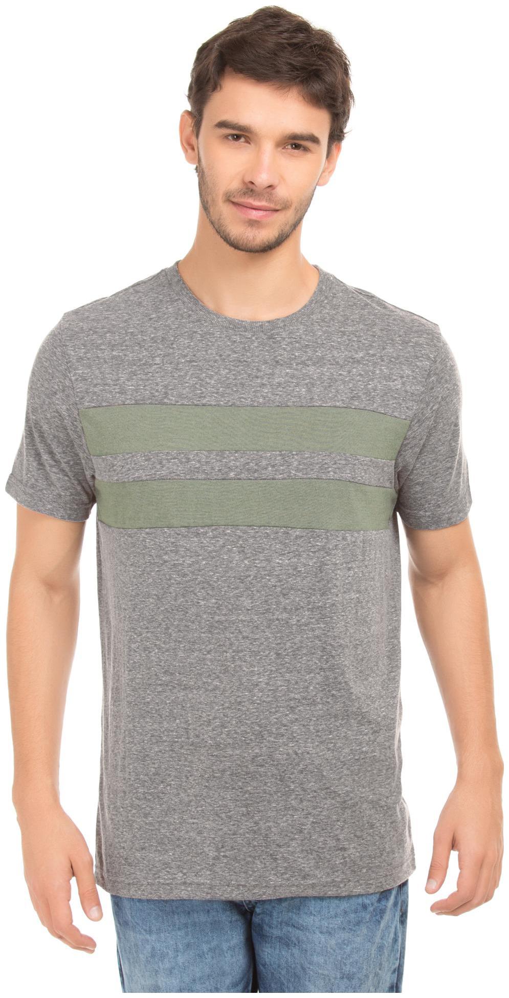 

Aeropostale Men Grey Regular fit Cotton Round neck T-Shirt - Pack Of 1