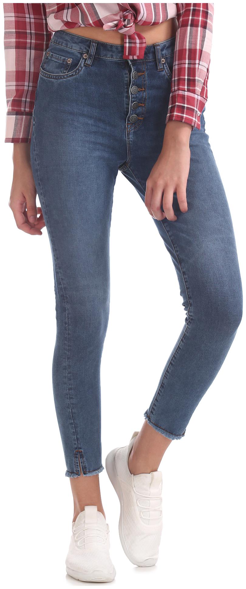 

Aeropostale Women Blue Slim fit Jeans