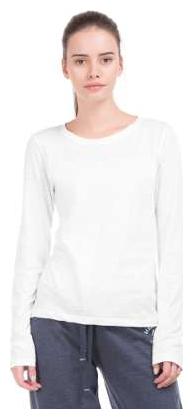 

Aeropostale Women White Regular fit Round neck Polyester T shirt