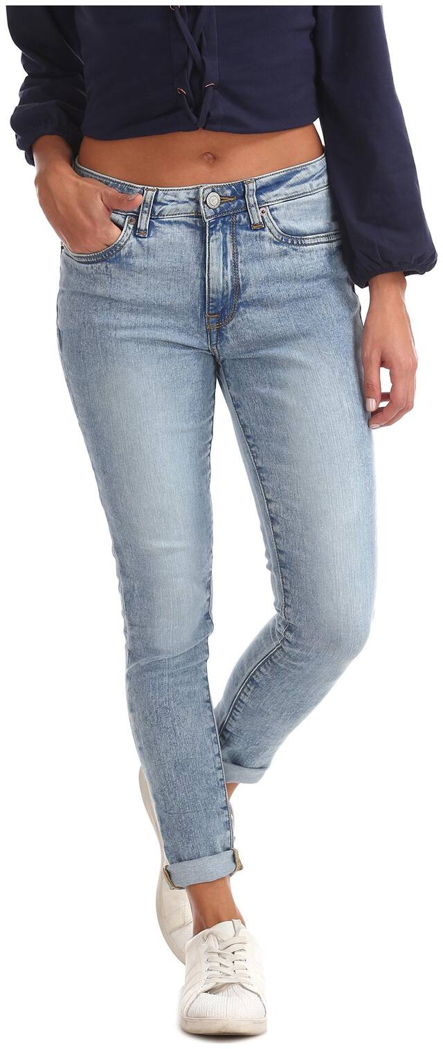 Aeropostale Women Blue Slim fit Jeans