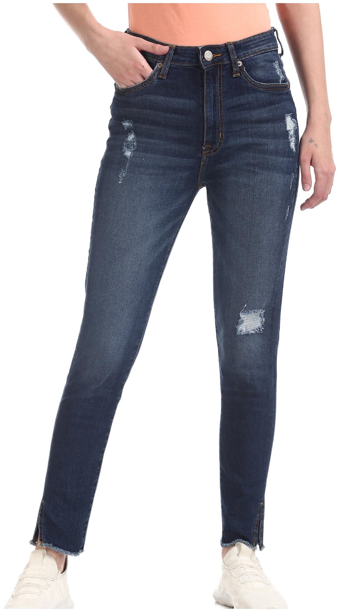 

Aeropostale Women Blue Slim fit Jeans