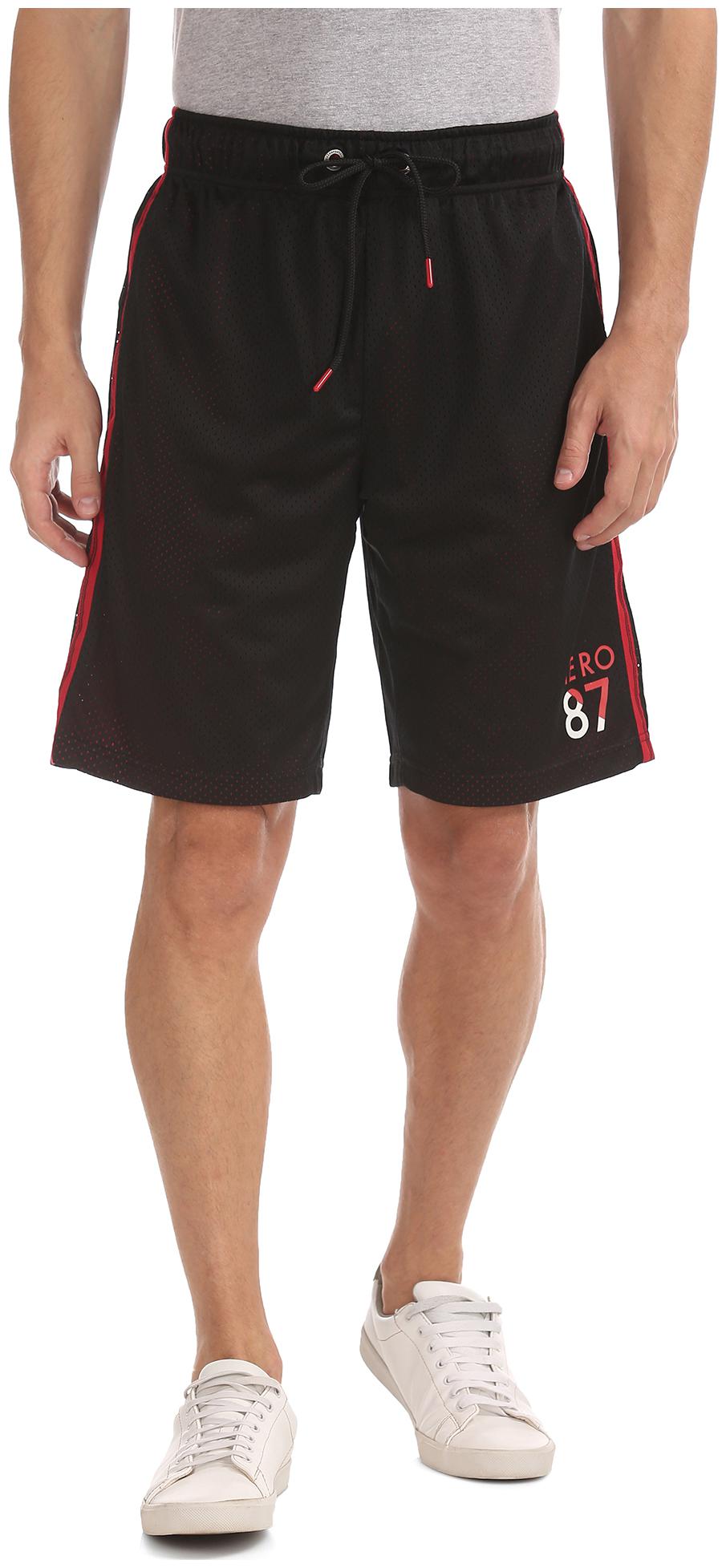 

Aeropostale Men Black Regular Fit Regular Shorts