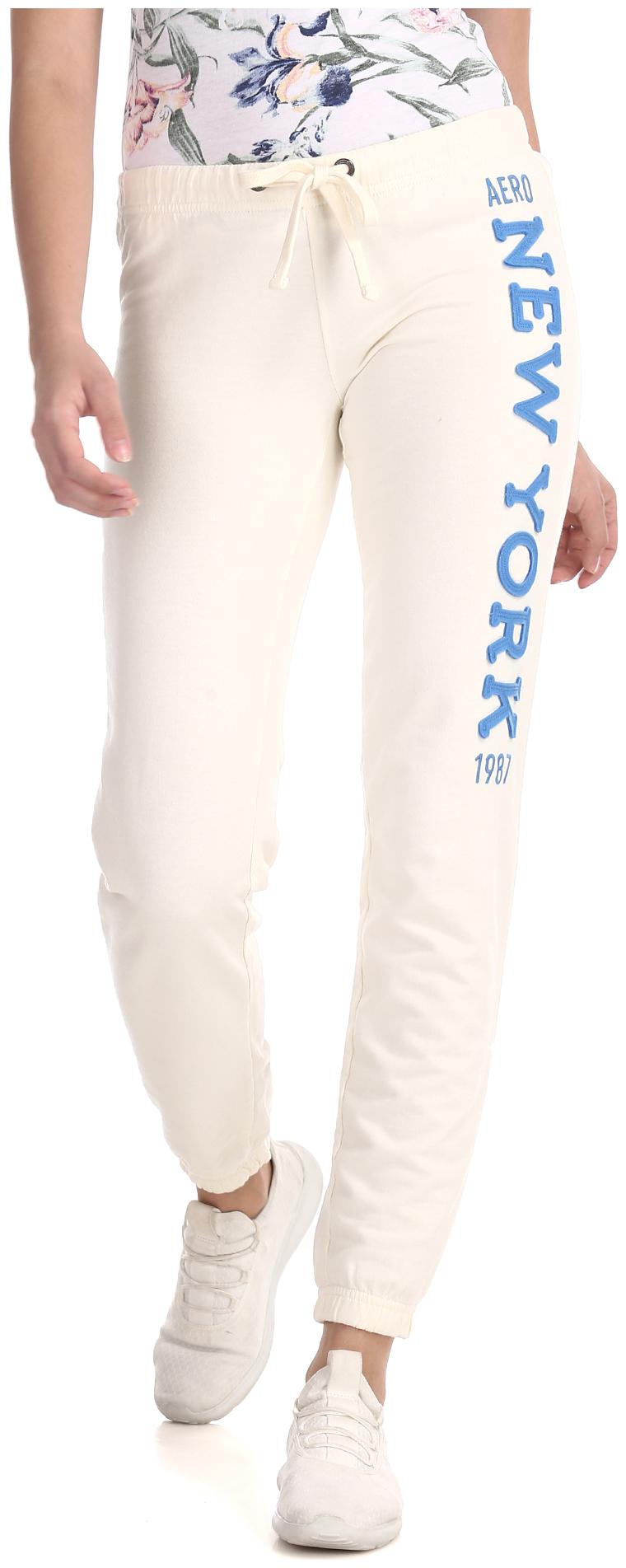 

A ropostale Women White Regular fit Jogger