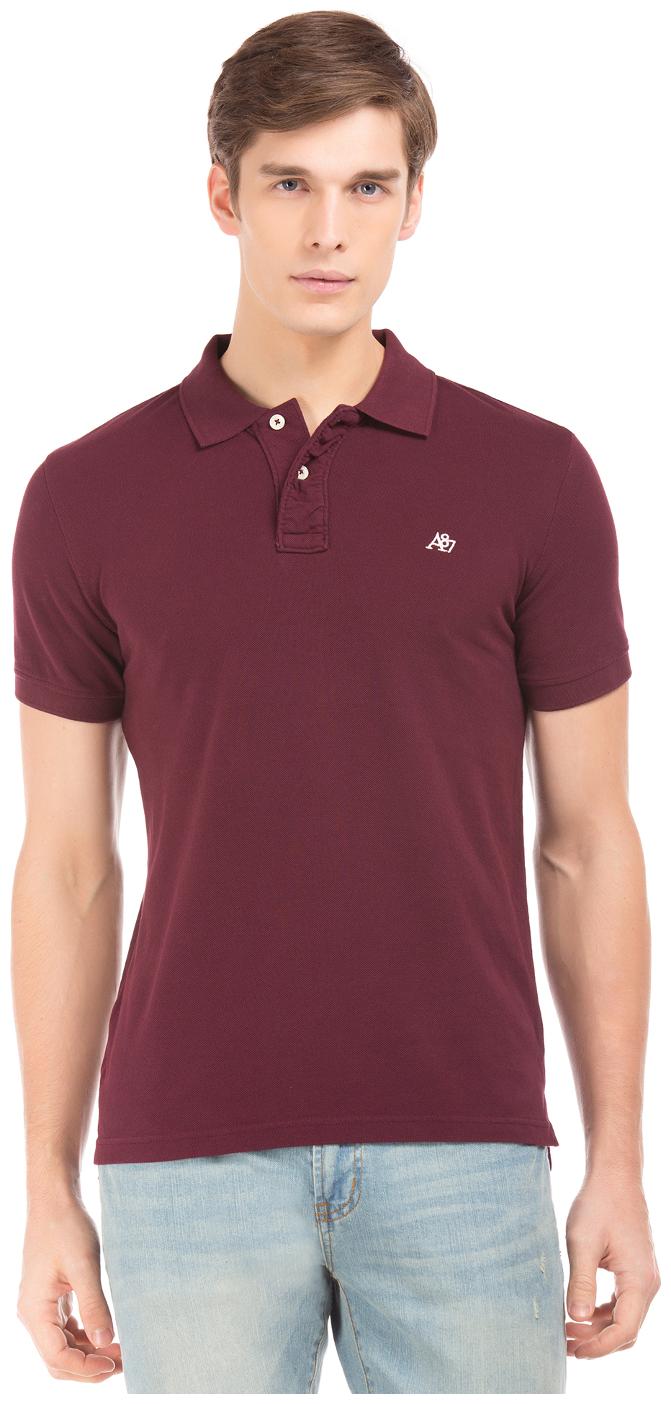 

Aeropostale Men Purple Regular fit Cotton Polo collar T-Shirt - Pack Of 1