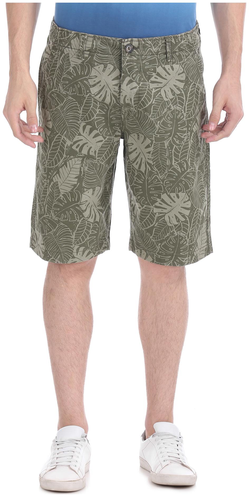

Aeropostale Cotton Printed Shorts 3 4ths