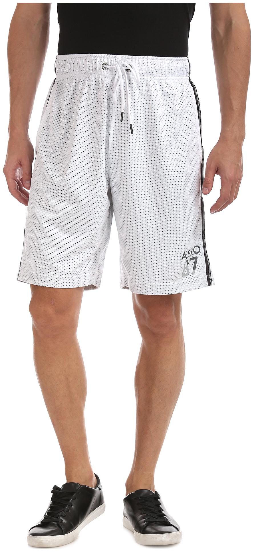 

Aeropostale Men White Regular Fit Regular Shorts