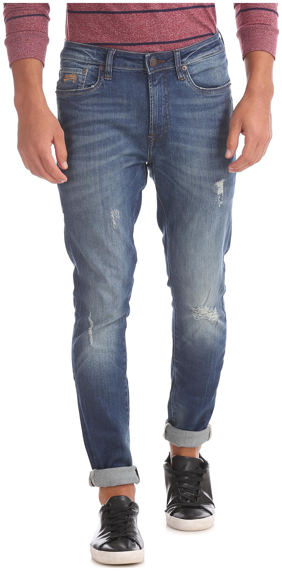 

Aeropostale Men Blue Super Skinny Fit Jeans