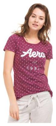 

Aeropostale Women Purple Regular fit Round neck Cotton Tank top