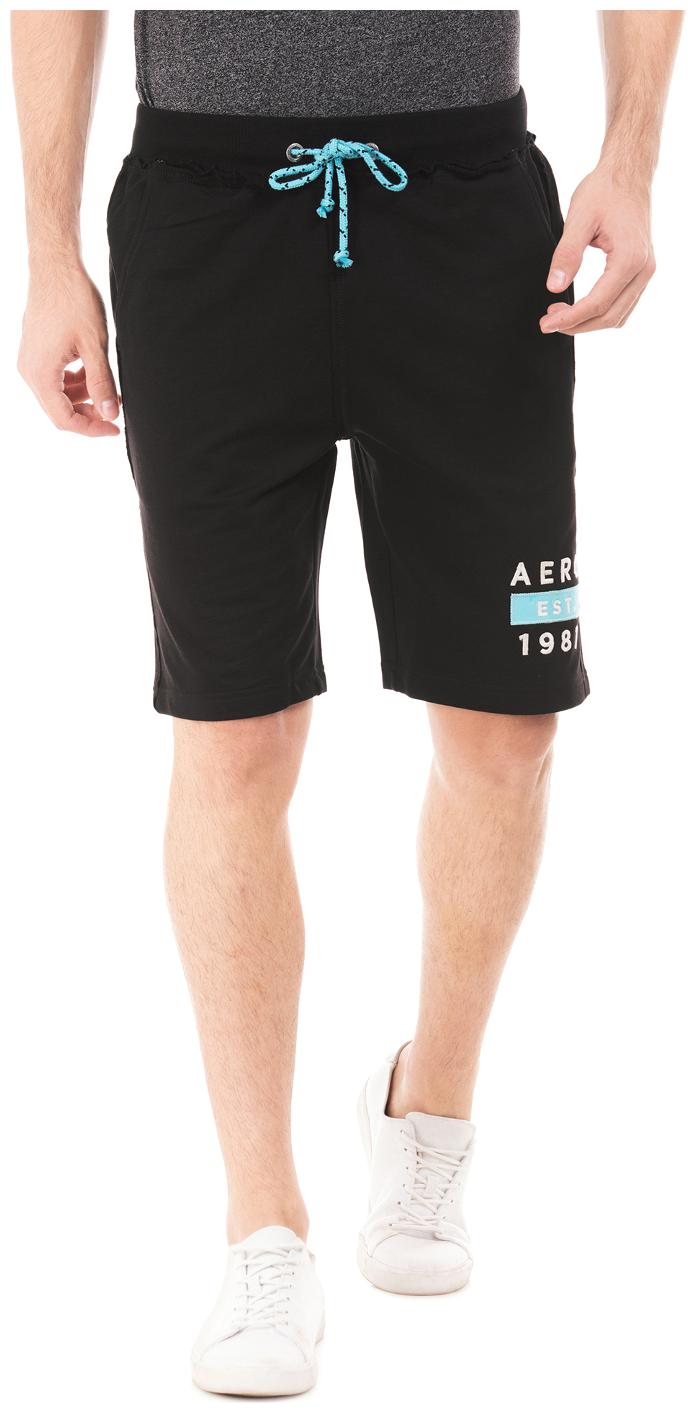 

Aeropostale Men Black Regular Fit Regular Shorts