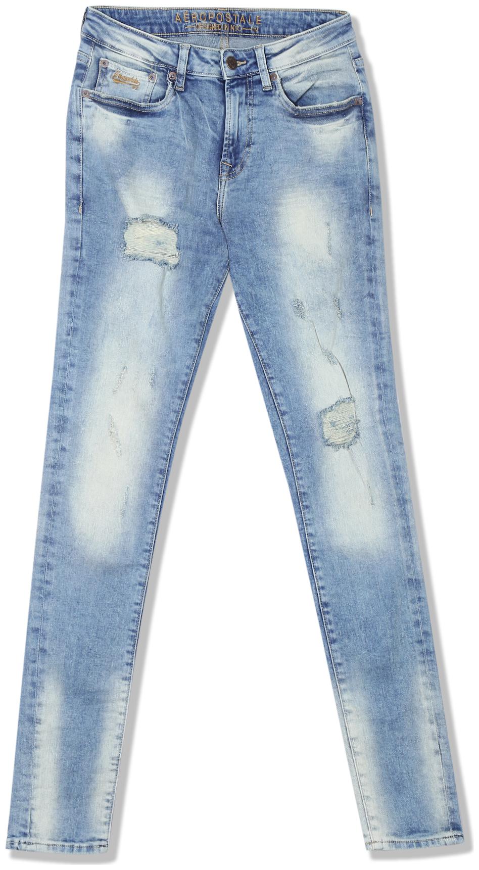 

A ropostale Men Blue Super Skinny Fit Jeans
